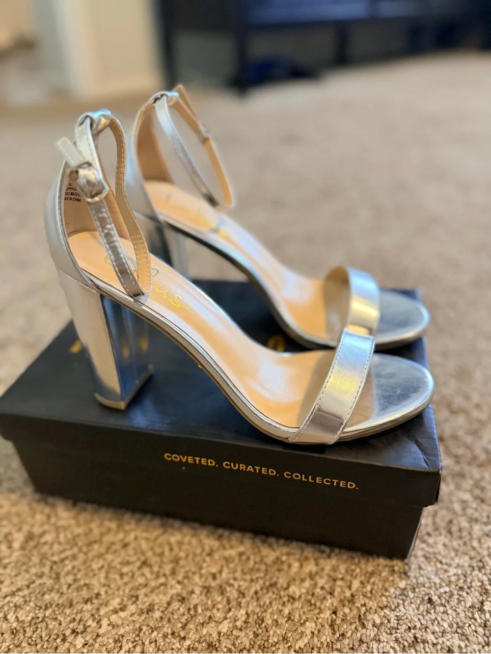 Lulus sleek silver